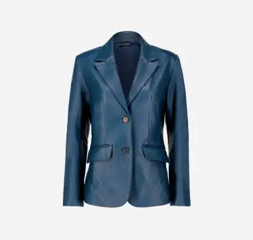 womens-classic-lambskin-blue-leather-blazer-jackets