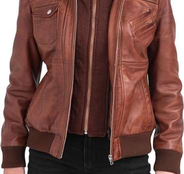womens-brown-hooded-bomber-lambskin-leather-jacket