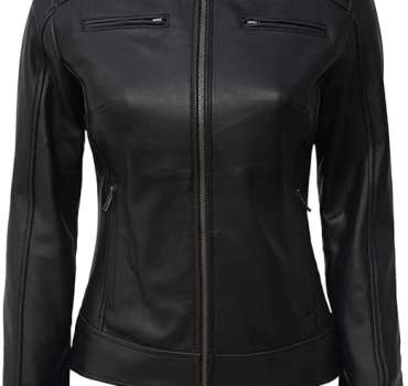 womens-tall-black-biker-motorcycle-leather-jacket