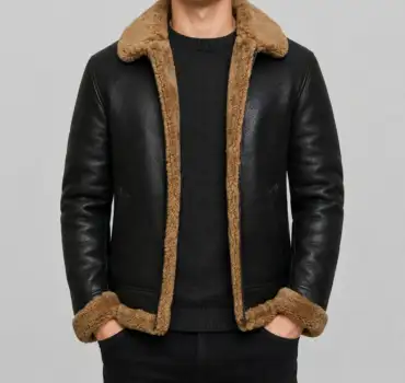 men-genuine-sheepskin-leather-jacket-bomber-b3-flying-shearling-brown