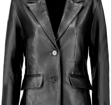 womens-classic-lambskin-black-leather-two-button-blazer-jackets